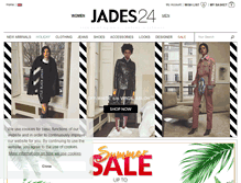 Tablet Screenshot of jades24.com